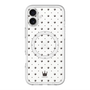 スリムプロテクションプレミアムケース with MagSafe［ CASEPLAY Crown dots Black - ケースプレイ・クラウン・ドッツ ブラック ］