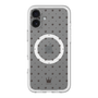 スリムプロテクションプレミアムケース with MagSafe［ CASEPLAY Crown dots Black - ケースプレイ・クラウン・ドッツ ブラック ］