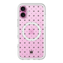 スリムプロテクションプレミアムケース with MagSafe［ CASEPLAY Crown dots Black - ケースプレイ・クラウン・ドッツ ブラック ］