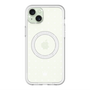 スリムプロテクションプレミアムケース with MagSafe［ CASEPLAY Crown dots White - ケースプレイ・クラウン・ドッツ ホワイト ］