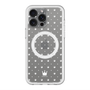 スリムプロテクションプレミアムケース with MagSafe［ CASEPLAY Crown dots White - ケースプレイ・クラウン・ドッツ ホワイト ］