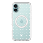 スリムプロテクションプレミアムケース with MagSafe［ CASEPLAY Crown dots White - ケースプレイ・クラウン・ドッツ ホワイト ］