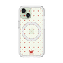 スリムプロテクションプレミアムケース with MagSafe［ CASEPLAY Crown dots Red - ケースプレイ・クラウン・ドッツ レッド ］