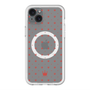 スリムプロテクションプレミアムケース with MagSafe［ CASEPLAY Crown dots Red - ケースプレイ・クラウン・ドッツ レッド ］