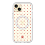 スリムプロテクションプレミアムケース with MagSafe［ CASEPLAY Crown dots Red - ケースプレイ・クラウン・ドッツ レッド ］