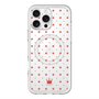 スリムプロテクションプレミアムケース with MagSafe［ CASEPLAY Crown dots Red - ケースプレイ・クラウン・ドッツ レッド ］