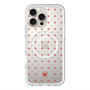 スリムプロテクションプレミアムケース with MagSafe［ CASEPLAY Crown dots Red - ケースプレイ・クラウン・ドッツ レッド ］