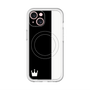 スリムプロテクションプレミアムケース with MagSafe［ CASEPLAY Bi-Colors Black & White - ケースプレイ・バイカラー ブラック＆ホワイト ］
