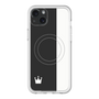 スリムプロテクションプレミアムケース with MagSafe［ CASEPLAY Bi-Colors Black & White - ケースプレイ・バイカラー ブラック＆ホワイト ］