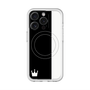 スリムプロテクションプレミアムケース with MagSafe［ CASEPLAY Bi-Colors Black & White - ケースプレイ・バイカラー ブラック＆ホワイト ］