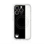 スリムプロテクションプレミアムケース with MagSafe［ CASEPLAY Bi-Colors Black & White - ケースプレイ・バイカラー ブラック＆ホワイト ］