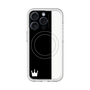 スリムプロテクションプレミアムケース with MagSafe［ CASEPLAY Bi-Colors Black & White - ケースプレイ・バイカラー ブラック＆ホワイト ］