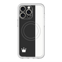 スリムプロテクションプレミアムケース with MagSafe［ CASEPLAY Bi-Colors Black & White - ケースプレイ・バイカラー ブラック＆ホワイト ］
