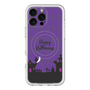 スリムプロテクションプレミアムケース with MagSafe［ Halloween World - Purple ］
