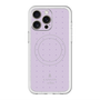スリムプロテクションプレミアムケース with MagSafe［ LANVIN en Bleu Tiny dots Purple - ランバン ドット パープル ］