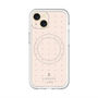 スリムプロテクションプレミアムケース with MagSafe［ LANVIN en Bleu Tiny dots Pink - ランバン ドット ピンク ］