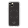 スリムプロテクションプレミアムケース with MagSafe［ LANVIN en Bleu Tiny dots Black - ランバン ドット ブラック ］