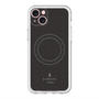 スリムプロテクションプレミアムケース with MagSafe［ LANVIN en Bleu Tiny dots Black - ランバン ドット ブラック ］