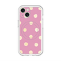 スリムプロテクションプレミアムケース with MagSafe［ 水彩ドット・レトロカラー - Pink ］