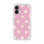 スリムプロテクションプレミアムケース with MagSafe［ 水彩ドット・レトロカラー - Pink ］