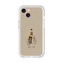 スリムプロテクションプレミアムケース with MagSafe［ Dont stop - Brown ］