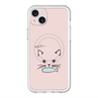 スリムプロテクションプレミアムケース with MagSafe［ 食いしん坊なねこ - Pink ］