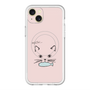 スリムプロテクションプレミアムケース with MagSafe［ 食いしん坊なねこ - Pink ］