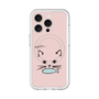 スリムプロテクションプレミアムケース with MagSafe［ 食いしん坊なねこ - Pink ］