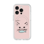 スリムプロテクションプレミアムケース with MagSafe［ 食いしん坊なねこ - Pink ］