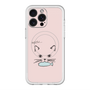 スリムプロテクションプレミアムケース with MagSafe［ 食いしん坊なねこ - Pink ］