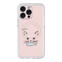スリムプロテクションプレミアムケース with MagSafe［ 食いしん坊なねこ - Pink ］