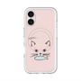 スリムプロテクションプレミアムケース with MagSafe［ 食いしん坊なねこ - Pink ］