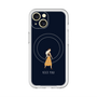 スリムプロテクションプレミアムケース with MagSafe［ Never Mind - Navy ］