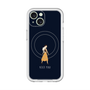 スリムプロテクションプレミアムケース with MagSafe［ Never Mind - Navy ］