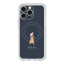 スリムプロテクションプレミアムケース with MagSafe［ Never Mind - Navy ］