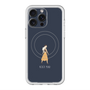 スリムプロテクションプレミアムケース with MagSafe［ Never Mind - Navy ］