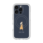 スリムプロテクションプレミアムケース with MagSafe［ Never Mind - Navy ］