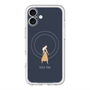 スリムプロテクションプレミアムケース with MagSafe［ Never Mind - Navy ］