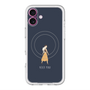 スリムプロテクションプレミアムケース with MagSafe［ Never Mind - Navy ］