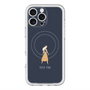 スリムプロテクションプレミアムケース with MagSafe［ Never Mind - Navy ］