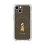 スリムプロテクションプレミアムケース with MagSafe［ Never Mind - Brown ］