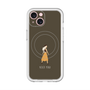 スリムプロテクションプレミアムケース with MagSafe［ Never Mind - Brown ］