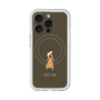 スリムプロテクションプレミアムケース with MagSafe［ Never Mind - Brown ］