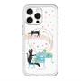 スリムプロテクションプレミアムケース with MagSafe［ おかべてつろう - 黒猫クロのとおりみち ］