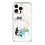 スリムプロテクションプレミアムケース with MagSafe［ おかべてつろう - 黒猫クロのとおりみち ］