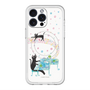 スリムプロテクションプレミアムケース with MagSafe［ おかべてつろう - 黒猫クロのとおりみち ］