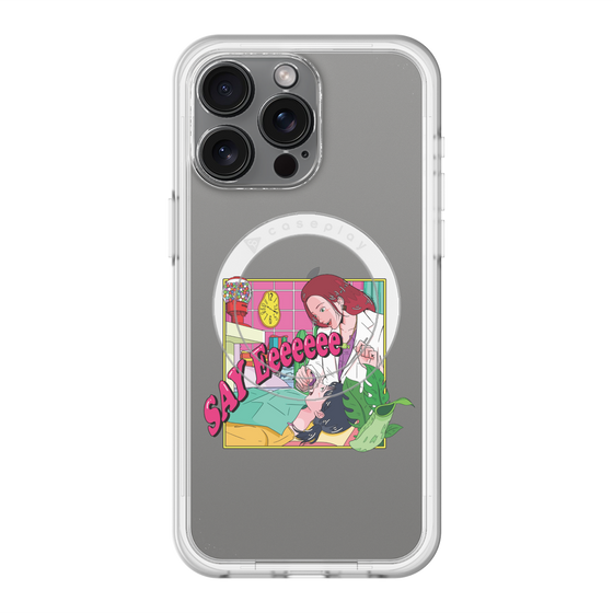 スリムプロテクションプレミアムケース with MagSafe［ SAY Eeeeeee ］