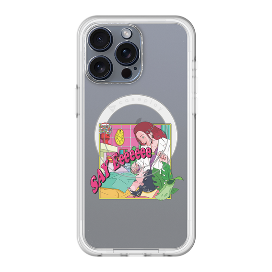 スリムプロテクションプレミアムケース with MagSafe［ SAY Eeeeeee ］
