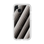 スリムプロテクションプレミアムケース with MagSafe［ Middle Stripe - Black ］