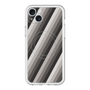 スリムプロテクションプレミアムケース with MagSafe［ Middle Stripe - Black ］